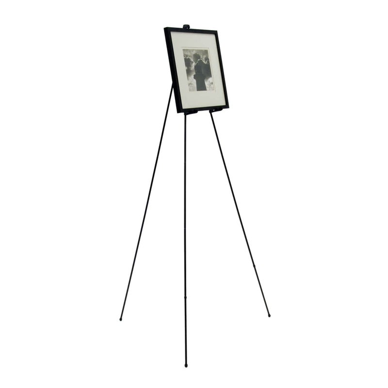 SD Studio Designs E-Z Foldaway Easel â€“ Portable Freestanding Metal Art Easel for Canvas, Signs & Displays â€“ Instant Setup, Black - Image 3